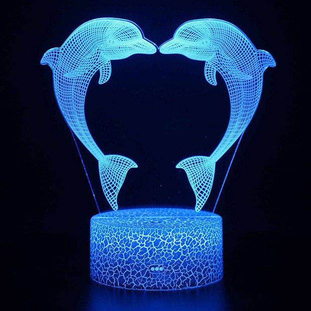Dolphin series small night lights 1180 style
