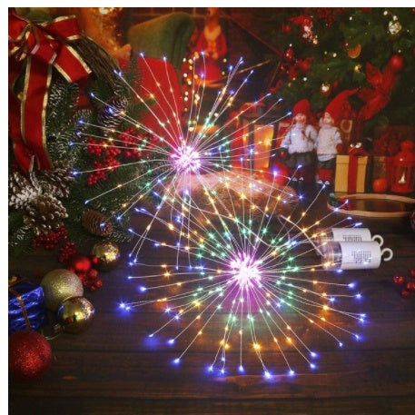 Firework Lights, Explosion Star, Silver Line Lights Colored light 150 pieces