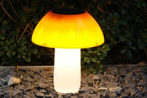 Garden Landscape Lawn And Mushroom Ground Plug Lights warm light