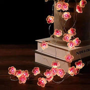 Bee Flower Shape Room Festival Decorative String Lights Plum Blossom