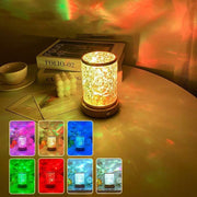 Projection Atmosphere Lights Cross Border Rotating Light Lights Colorful Water Ripples Colorful 5V