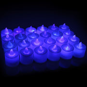 LED Electronic Candle Lamp Props Decorative Atmosphere Surround Lights Home Decor Blue